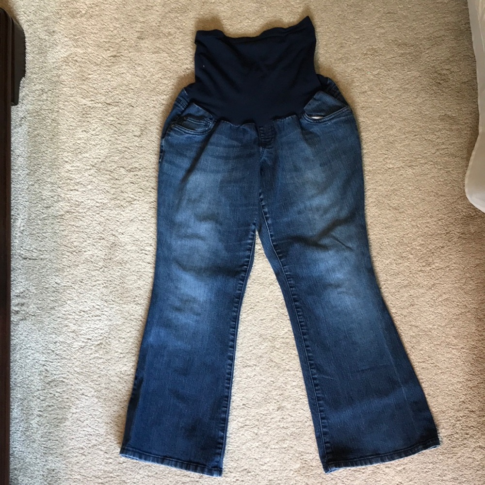 Motherhood Maternity Petite XL Boot Cut Jeans